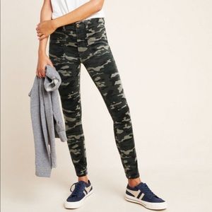 NWOT Anthropologie pilcro camo pant